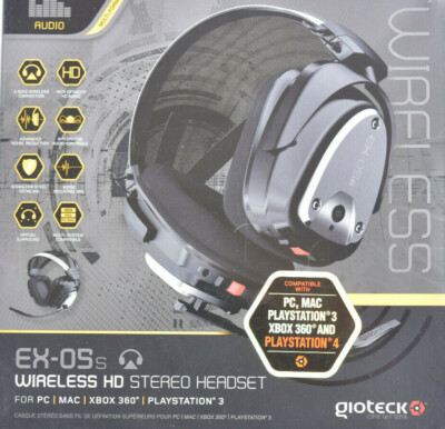 GIOTECK EX-05S Universal Wireless Gaming Headset Xbox PC Mac PS5 PS4 Kopfhörer
