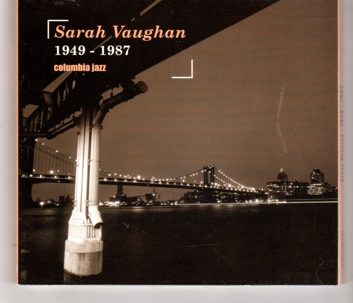 (HH753) Sarah Vaughan, 1949-1987, Columbia Jazz - 2003 CD