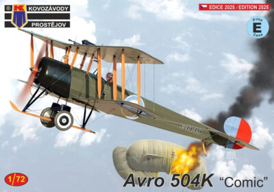 KP Model KPM72494 1/72 Avro 504K ''Comic''
