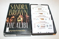 Sandra Brown : The Alibi (1999, Audio Cassette, Abridged Edition) 4 Cassettes
