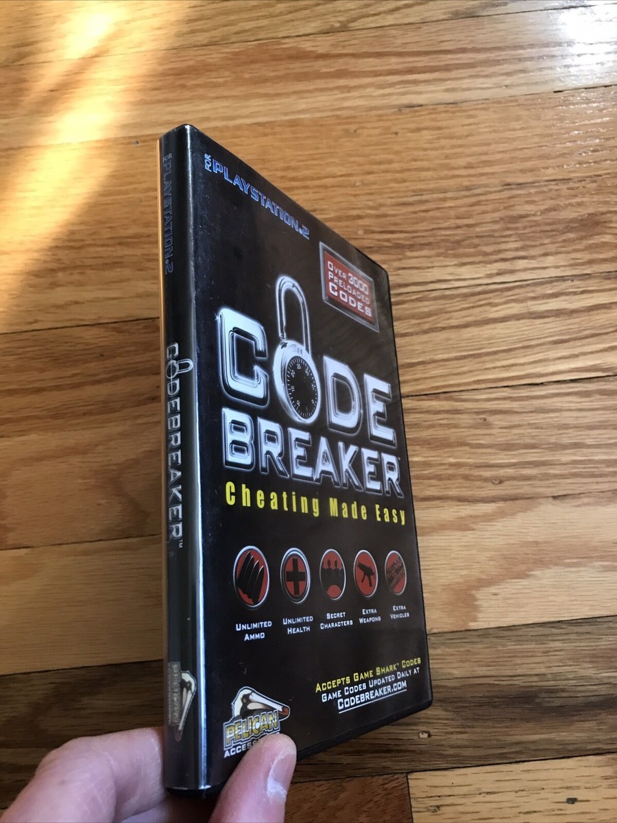 CODE BREAKER FOR PLAYSTATION 2 PELICAN ACCESSORIES OVER 3000 CODES