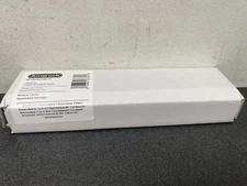 Amerock London 5-1/16" Bar Cabinet Pull - Polished Nickel/Black Chrome