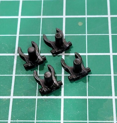 Custom (4) Replacement Shield Clips For Marvel Legends Captain America Shield  