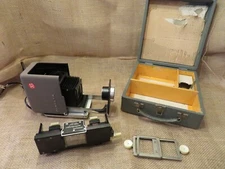 Vintage Minolta Mini 35mm Slide Projector Kit With Auto Changer
