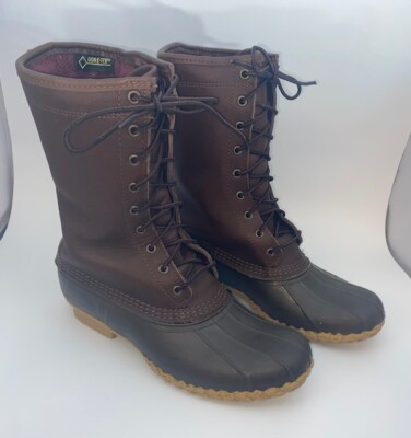 LL BEAN 11'' Maine Hunting Boot Men's Sz 9 Gore-Tex/Thinsulate