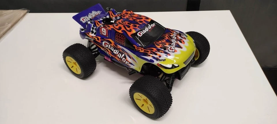 HSP 500-01 Visitor 1 Blue RC RTR 1/10 4WD 3cc NITRO OFF ROAD TRUGGY - Image 2 of 3