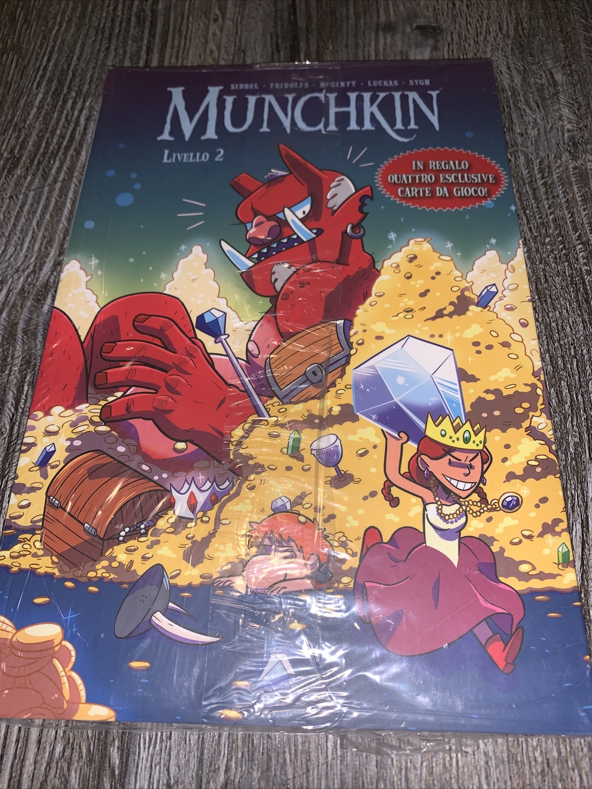 487158 Munchkin Fumetto - Livello 2 Panini  Blisterato