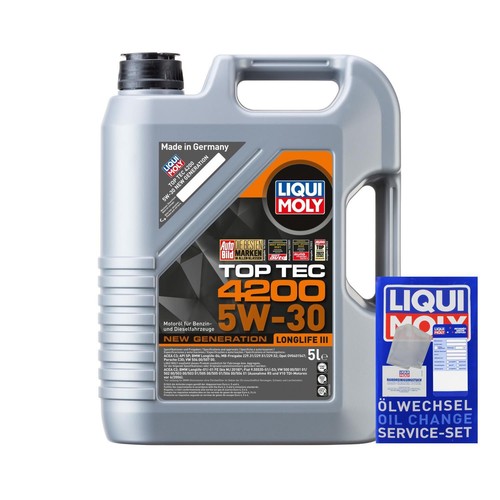 Mahle Filtro de Aceite 6L Liqui Moly Top Tec 4200 5W30 para Daewoo Lacetti Sedán - Imagen 4 de 9