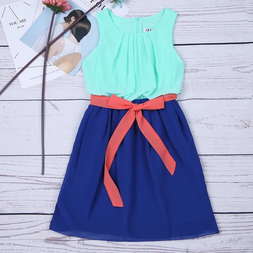 Flower Girl Dress Pageant Wedding Bridesmaid Formal Kids Party Princess Dresses - Picture 83 of 83