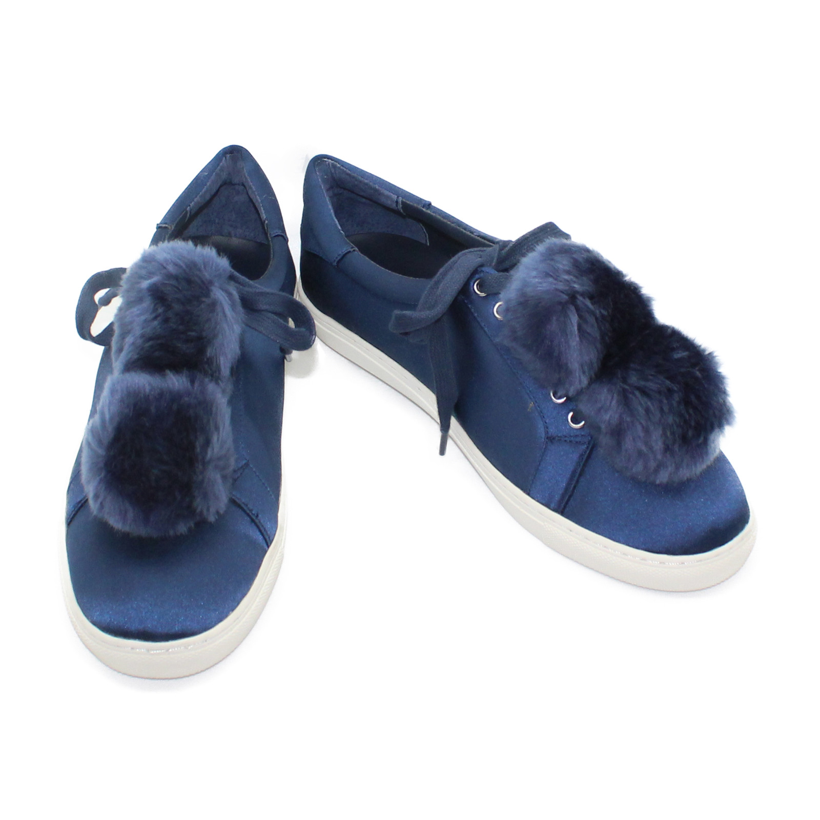 J SLIDES NYC Satin Slip-On Slip-On Slip-On Pompom Lace Up Sneaker - Choose Size & color 1d869d J SLIDES NYC Satin Slip-On Slip-On Slip-On Pompom Lace Up Sneaker - Choose Size & color 1d869d