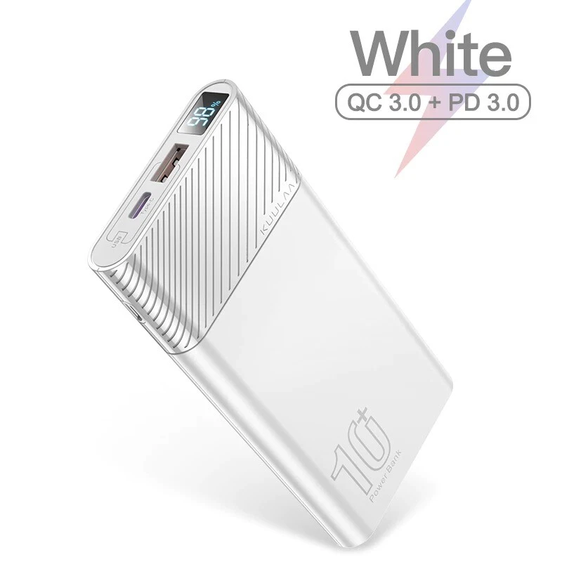 10000mAh Power Bank with QC PD Fast Charging & LED Display 10000mAh Power Bank with QC PD Fast Charging & LED Display