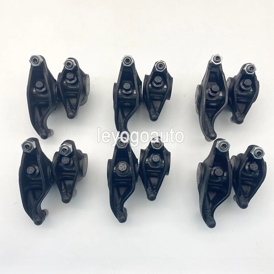 6X Updated Rocker Arm Assembly OE 4995602 For Cummins 24v 5.9L 6.7L 98.5-18 NEW Foto 2 de 4
