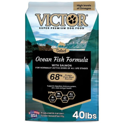 VICTOR Gluten-Free Ocean Fish Formula with Salmon Dry Dog Food 40-lb