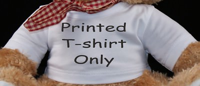 personalised teddy t shirt