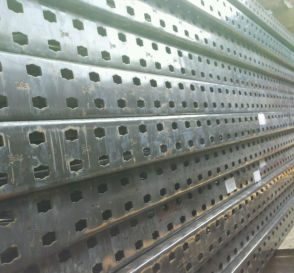 Heavy Duty Warehouse Pallet Racking link 51 Uprights 900mm Deep 3m High ...