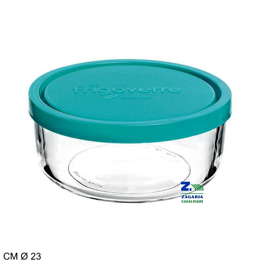 MineSign 4 Contenitori In Plastica Per Alimenti 8 Litri Con Coperchio - Impilabili Con Manico, Per Frigorifero, Dispensa E Cucina - 3
