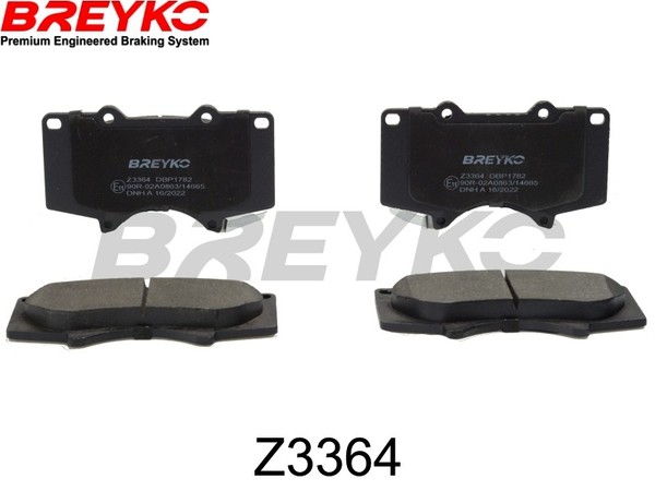 Bremsbelagsatz BremsklöTze Vorderachse FüR Mitsubishi Pajero IV V80 V90-image