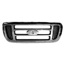 Front Grille Chrome With Argent Bars - Fits 2004-05 Ford Ranger