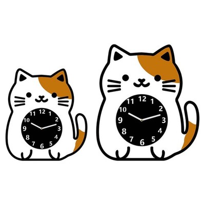 Cat Wall Clock Creative Bedside Table Clock for Dining Room Home Decoration