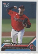 2023 Topps Now Call-Up Blue 10/49 Gavin Williams #477 2d9