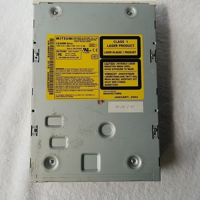 Mitsumi CR-4809TE 24x12x40 CD-RW Burner IDE Internal 16MB Buffer Win98 XP