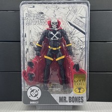 McFarlane DC Direct Multiverse Page Puncher Gold Label Mr Bones 7  New In Box