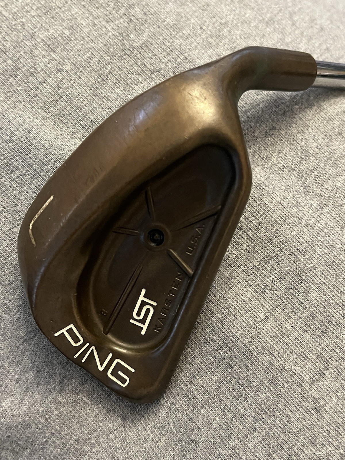 Ping ISI Black Dot Beryllium Copper Lob Wedge Ping ZZ 65 Steel 61 Degree Stiff