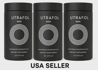 New Pack of 3 Men's Hair Growth Total 360 Capsules Exp 06/2027 ship from USA