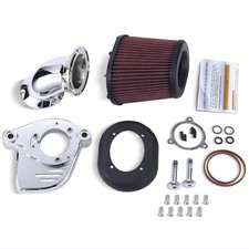 Heavy Breather Extreme Air Cleaner Intake Filter For Harley Touring Softail...