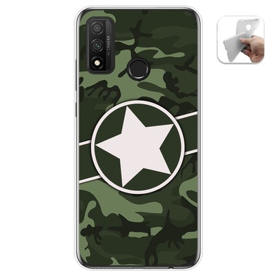 REY Cover in Gel TPU Anti-Shock per Huawei P20 Lite/Nova 3E, Morbido Silicone Custodie Protettivo Case, Anti-Scratch, Protettiva Sottile Back Cover