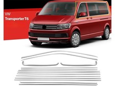 Fensterleisten für VW Transporter T5 Caravelle 2003-2015 L3 14 tlg Zierleisten