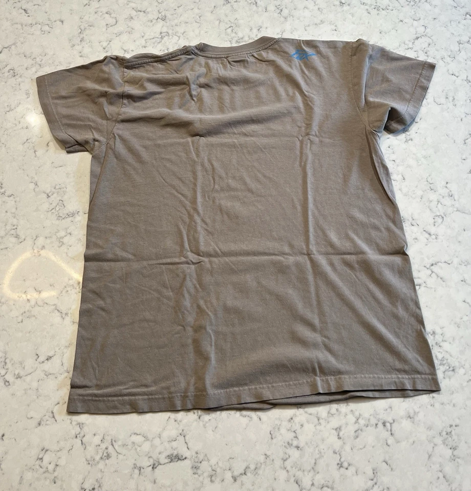 Camiseta Fox Racing Youth XL marrón con logotipo gráfico Foto 2 de 4