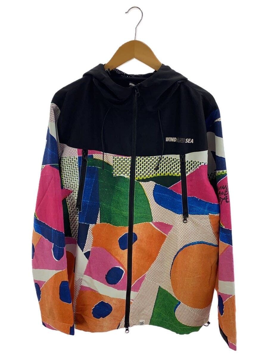 WIND AND SEA ZIP HOODIE ジップパーカー WIND AND SEA ZIP HOODIE L POLYESTER MULTICOLOR ALL-PATTERN