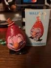 Vintage 1968 Marx Sassie Strawberry Mechanical Wind Up Walking Toy-Hong Kong