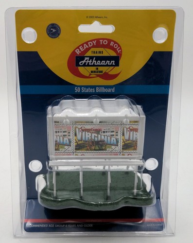 Valla publicitaria Athearn 93396 escala HO USPS 50 estados Virginia | Condition: New