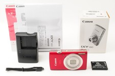  Near MINT Canon IXY 180 Red PowerShot ELPH 180 Digital Camera Japan 369