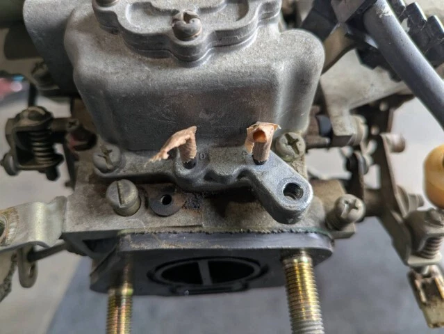 SUBARU Sambar KS3 KS4 KV3 KV4 EN07 Carburetor Vacuum Pipe 16010KB382 16010KB383 - Image 3 of 4