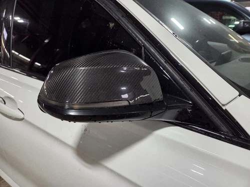 Passenger Right Side Mirror Power W/High Gloss Base Fits 13-16 BMW 328i 1290333