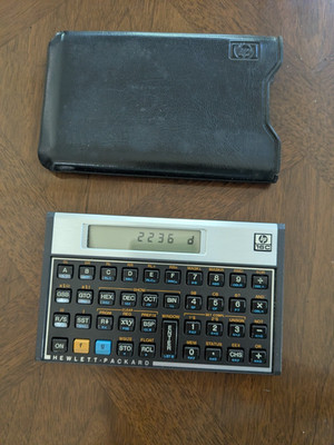 HP 16C RPN HEWLETT PACKARD SCIENTIFIC PROGRAMMING CALCULATOR Excellent Condition