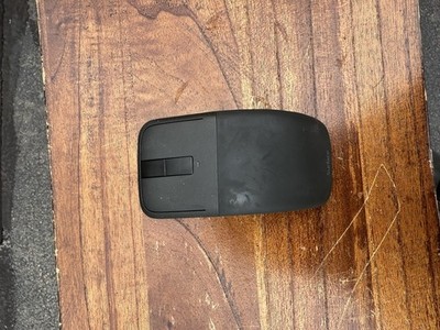 Microsoft Surface Arc Mouse Black Bluetooth Wireless Slim Foldable Untested