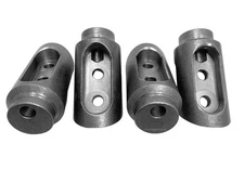 Bungs Roll Cage Connectors Adapters 1 3/4" .095 &.120 wall - Fits Honda Talon...