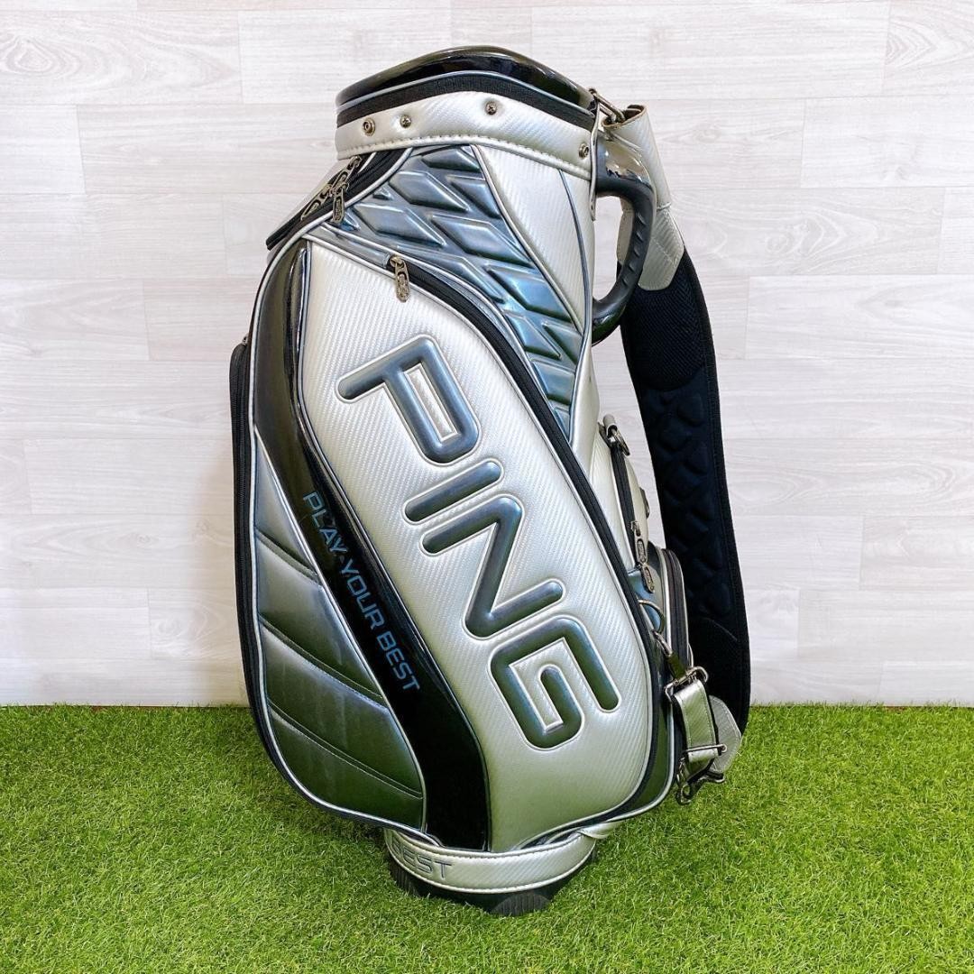PING KARSTEN スタンドバッグ グレー PING KARSTEN Metallic
