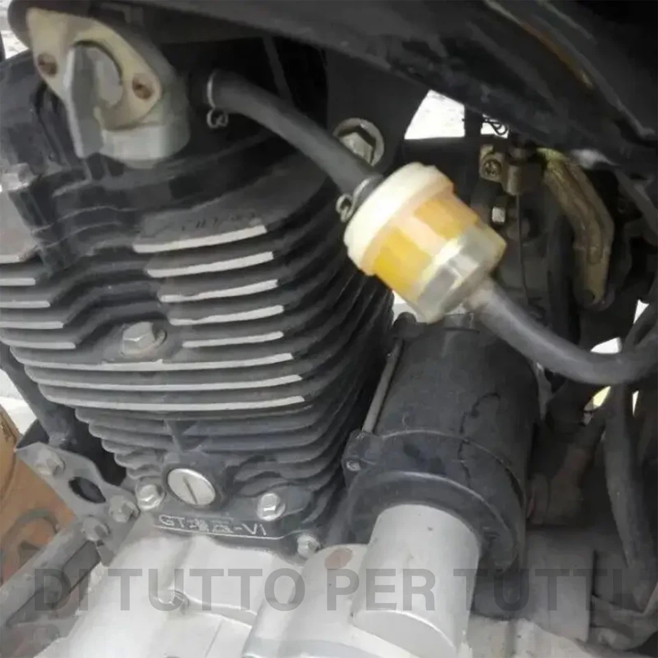 FILTRO BENZINA CARBURANTE 6mm/7mm UNIVERSALE MOTO MAGNETICO SCOOTER AUTO BARCA - Immagine 4 di 4