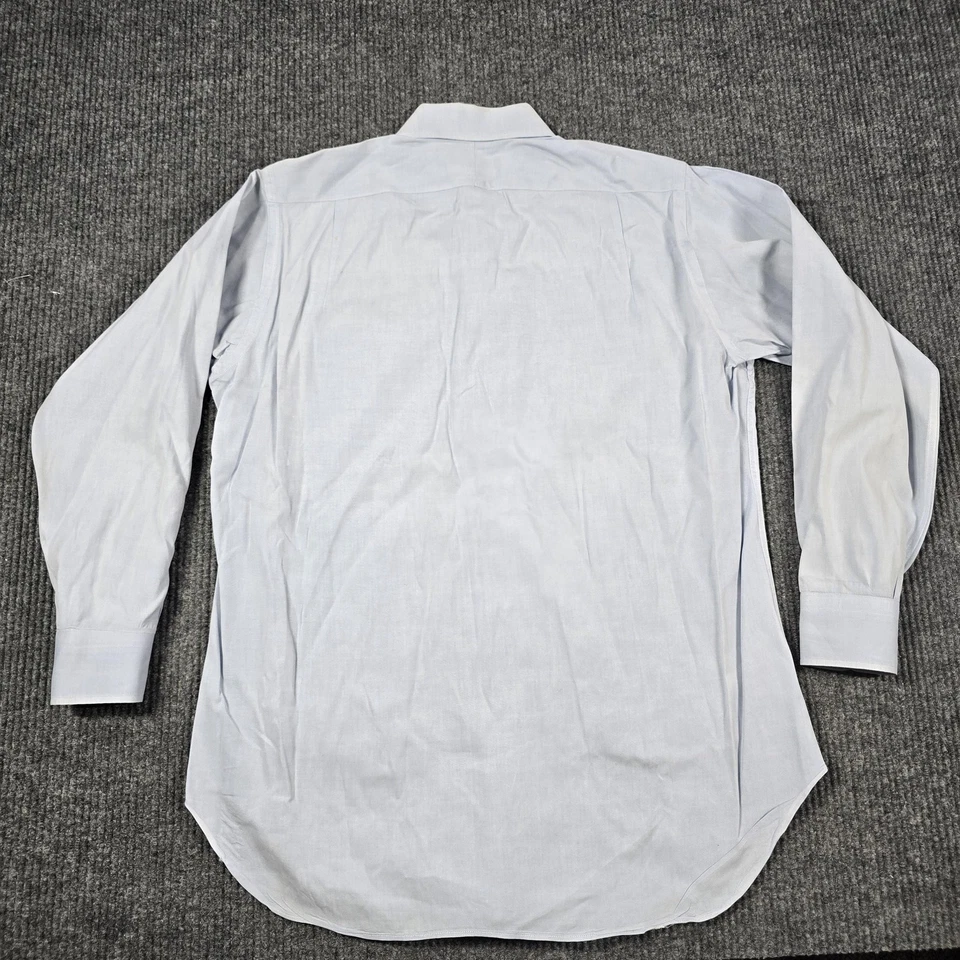 Camisa Gitman Bros Para Hombres 15.5 33 Pinpoint Oxford Abotonada Hecha en EE. UU. TTX De Colección Foto 2 de 4