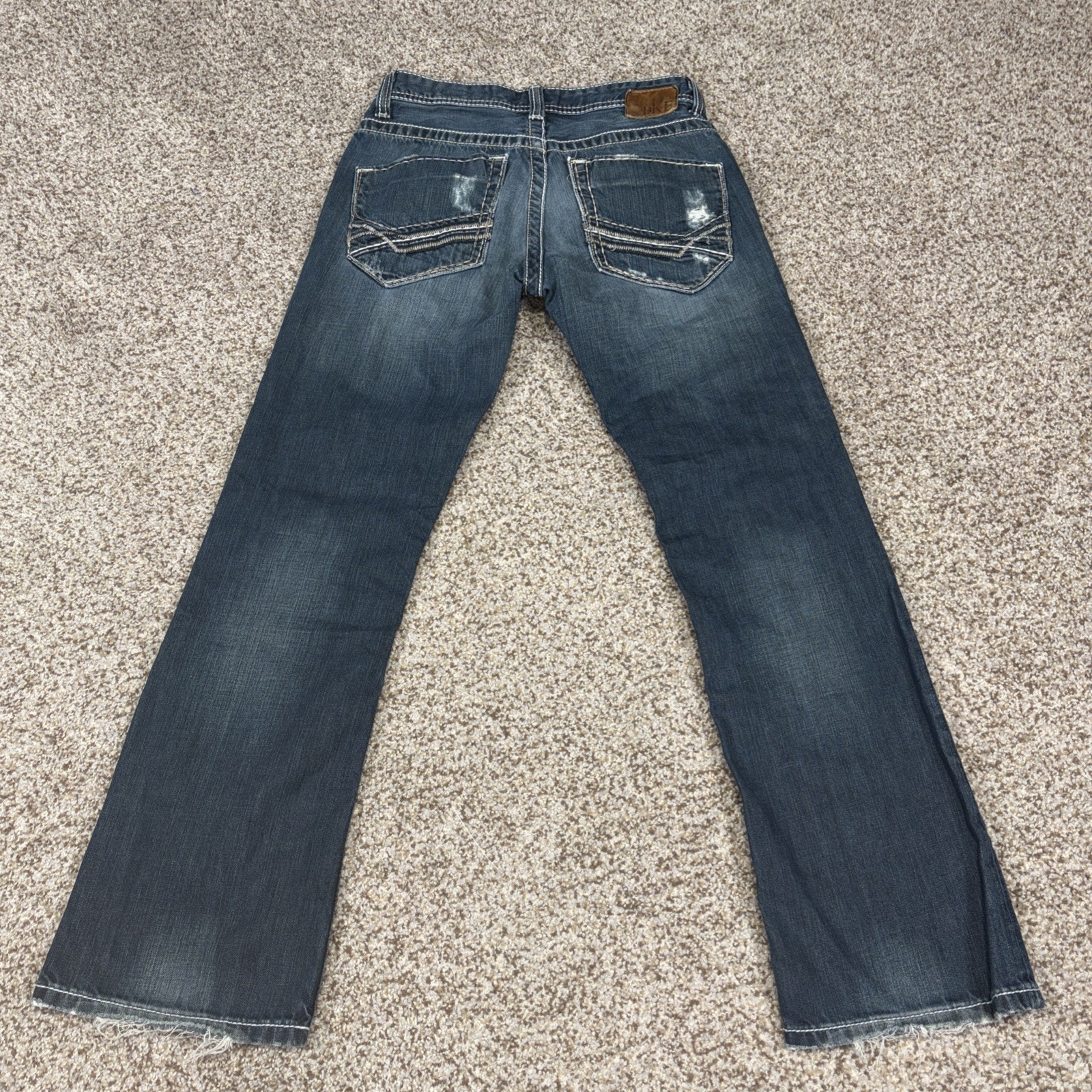 BKE Aiden Mens 28 X 29 Blue Demin Jeans - View 14