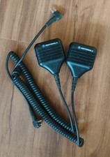 Lot of 2 Motorola HMN9030A Speaker Microphone 2-way Radio