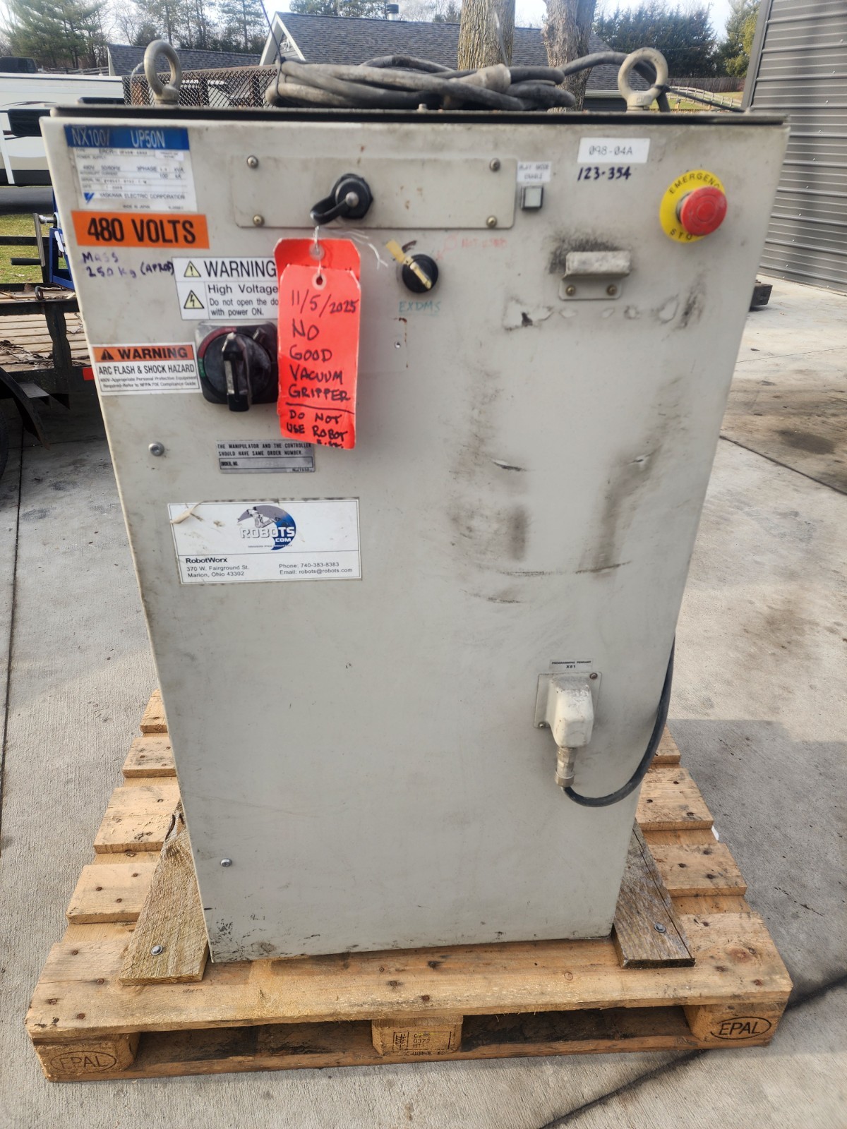 used industrial robot