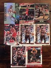Coby White RC 8 Card LOT! Illusions / Prestige / Holiday - Chicago Bulls