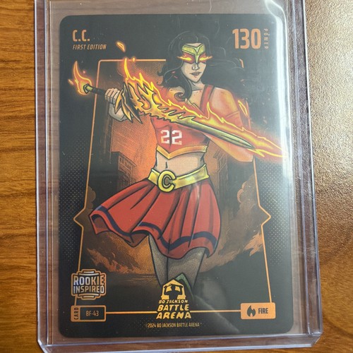 Bo Jackson Battle Arena Battlefoil Fire C.C. BF-43 Caitlin Clark Rookie 1st Ed.