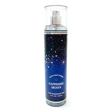 1x Bath Body Works SAPPHIRE MOON Fine Fragrance Mist Body Spray 8oz NEW